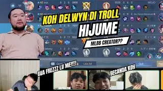 KOH DELWYN DI TROLL HIJUME !!!! LUCU BANGET😭