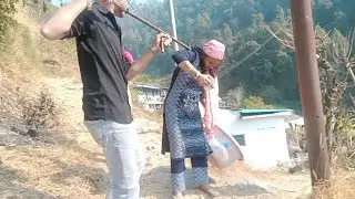भाभी को लाग गई 😥.......#youtube #vlog #uttarakhand #devbhoomiuttarakhand 