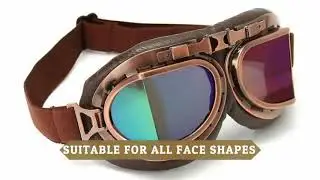 Steampunk Vintage Biker Goggles Review