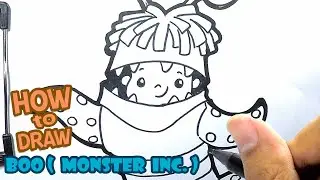 How to Draw Monster Inc. | Drawing Little Boo