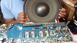 XTANT 604X Amplifier No Audio Output Repair Video Part #2 Testing Time 👊🏽