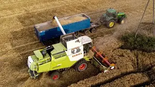 Żniwa 2024😲Jęczmień ozimy pod kose😎Claas Lexion 750☺️Pierwsi w okolicy😃Rolnicy w Obiektywie