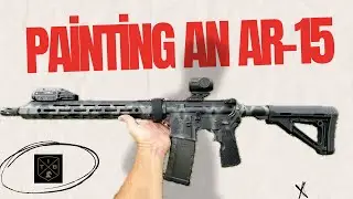 Как покрасить AR-15 аэрозольной краской — руководство для начинающих