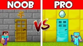 Minecraft - NOOB vs PRO : SECRET DOOR in Minecraft ! AVM SHORTS Animation