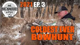 DEER HUNTING in FREEZING WEATHER! (Mike's Wisconsin Buck)
