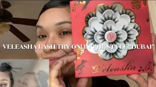 Valeasha Lashes &ldquo;Dubai&rdquo; Try On!