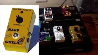 Jason Ricci's  amp, mic and PEDAL BOARD (2019)