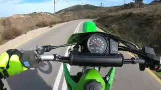 Kawasaki KLX 250 R enduro ride