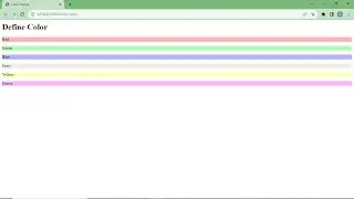 How To Create A Color Change In HTML & CSS | Color Change With HTML & CSS | Learn As Code.