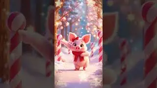 Pippa&rsquo;s Sweet Christmas Dance Mishap! Cozy Winter Chaos 🌟 #shorts #funny #pig