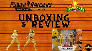 Power Rangers Lightning Collection Mighty Morphin Yellow Vs. Scorpina 2-Pack Unboxing & Review