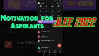 Motivation for JLEE 2022 aspirants 🔥