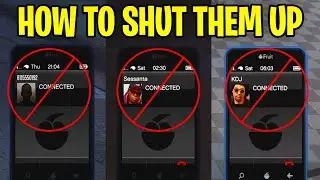 Как заставить Сессанту и KDJ перестать разговаривать в GTA Online
