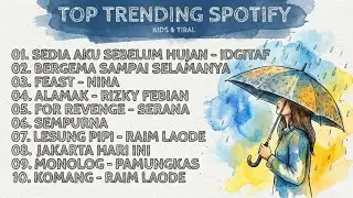 TOP HITS PLAYLIST SPOTIFY INDONESIA 2025 SEDIA AKU SEBELUM HUJAN - IDGITAF #spotify
