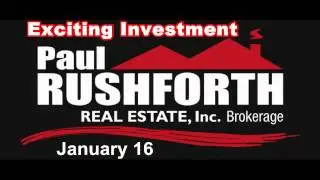 Paul Rushforth Real Estate - Investment Seminar
