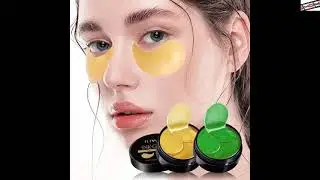 #Ilisya 60#pcs-#золотая #коллагеновая #маска #для #глаз, #морские #водоросли, #зеленые #водоросли