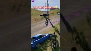 Bro took flight😂 #watchdogs #funny #fail #wtf #gaming #console