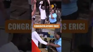 Eric Asomani Asante&rsquo;s Surprise Reaction Video | Global Teacher Prize Top 10 Finalist Reveal!