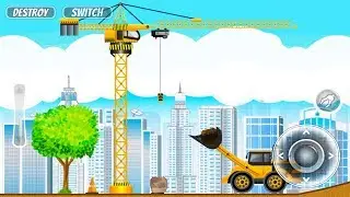Construction City 2 - Truck, Crane and Firetruck | Android Gameplay | Friction Games