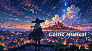 1- hour Celtic Musical of Footsteps in the Stars: A Witch&rsquo;s Path to the Unknown | Relaxation Motions