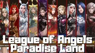League of Angels Paradise Land All Chatacter