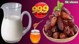 Финики смешать с древесными орехами и 1 стаканом горячего молока спасибо за простой рецепт