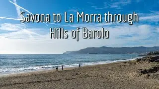 [4K Europe Drive] Savona to La Morra through Hills of Barolo