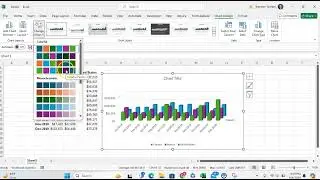How to Make an Awesome Basic 3D Column Chart in Microsoft Excel! #msexcel #howto #tutorial #wow