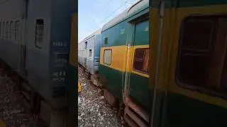Old ICF coaches - ICF Blue, GaribRath, ICF Utkrisht #indianrailways #rail #railfans