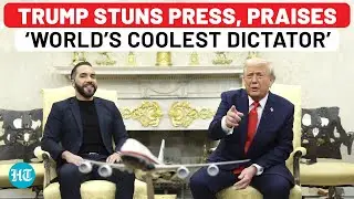 Full: Trump's Bombshell on Press, Lauds 'World's Coolest Dictator' in Unexpected Statement | Bukele