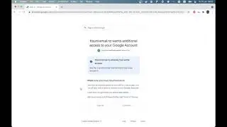 Description of oauth for google directory api