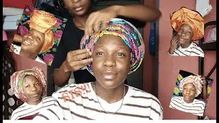 HOW TO: Gele Tying with my Friend|DoYourselfAFavour