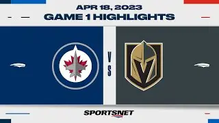 NHL Game 1 Highlights | Jets vs. Golden Knights - April 18, 2023