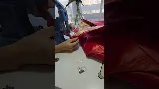 Мастер класс установка люверсов в корсет 2 часть, заключительная. #мода #sewing #fashionshow