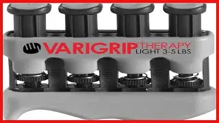 Dynatomy VariGrip Therapy - Resistencia ajustable, rango ligero a medio, fortalecedor de dedos