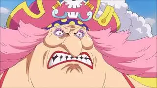 Jinbe gives back the sake cup to Big mom and joins Straw hat pirates