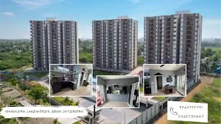 2BHK Apartment Interior Design | Mahindra Lakewoods Project | Luxury Home Tour