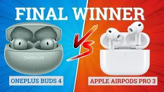 OnePlus Buds 4 vs AirPods Pro 3 🔥 Best for Music, Gaming & Bass⚡