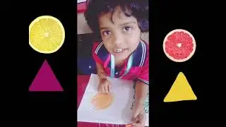 #Circle #Triangle #Shapes #FunWithShapes #KidsLearning🏫🎒😍😍