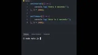 JavaScript TIMELY FUNCTIONS! 🔥👨‍💻 #shorts #javascript #coding