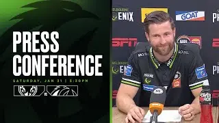 Josh King and John Brown III Press conference vs Adelaide 36ers (Round 19,  NBL26)