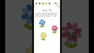 SUPER BRAIN LEVEL 134 ANSWERS SUPER BRAIN IN ORDER TAP THE RED FLOWER 10 TIMES