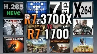 Ryzen 7 3700X vs Ryzen 7 1700 Benchmarks | Test Review | Comparison | Gaming | 13 Tests