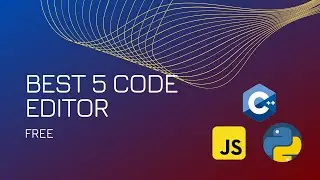 Best 5  code editor | Code Editor #programigskill #codeeditors