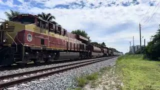 [HD] FEC206-03 in Boca Raton, FL with some EMD&rsquo;s 10/03/2024