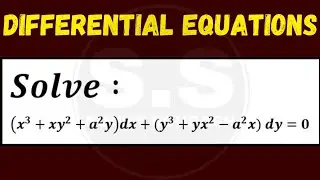 EXACT DIFFERENTIAL EQUATION BY INSPECTION METHOD