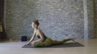 Split. Preparation for split.Hanumanasana