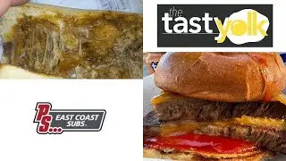 New Penn Station Ghost Pepper Cheese Steak vs.Tasty Yolk Cheese Steak.... OR NOT!