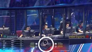 Gambit vs Immortals, map 2 train, Grand Final, PGL Major Krak&oacute;w 2017