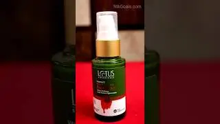 Lotus Botanicals Face Serum #shorts #NikGoals